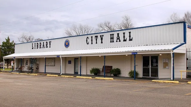 City Hall of Shepherd, Texas , United States.