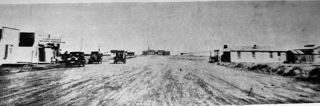 This is downtown Smyer in 1925, 2 months before being deemed platted.