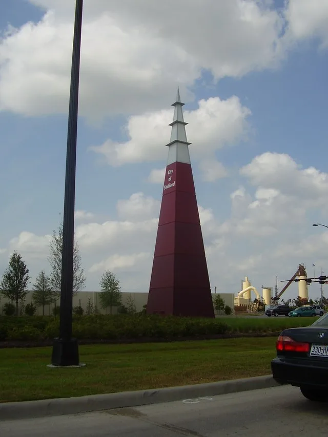 Pillar in Stafford, Texas