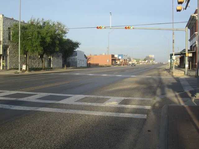 I took photo with Canon camera in Sterling City, TX.
