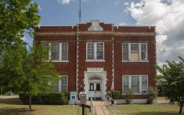 City Hall building in Strawn, Texas