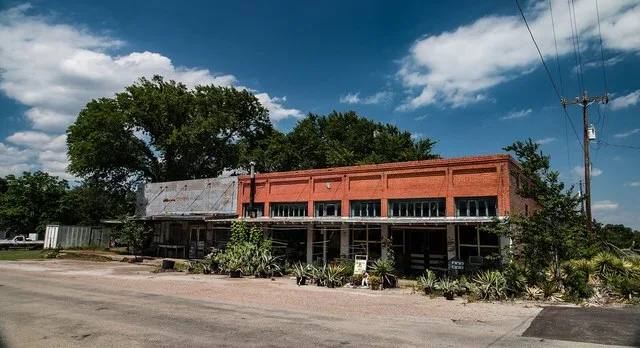 The ghost town of Tehuacana, Texas