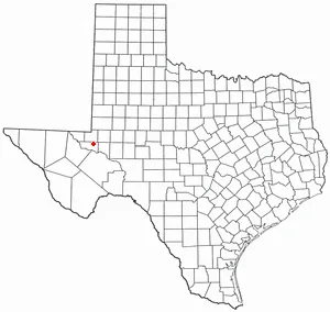 Adapted from Wikipedia's TX county maps by Seth Ilys.