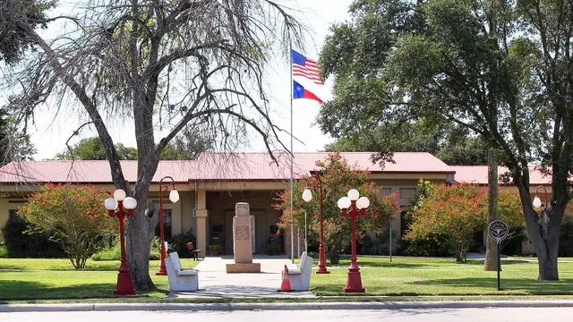 City Hall of Three Rivers, Texas , United States.