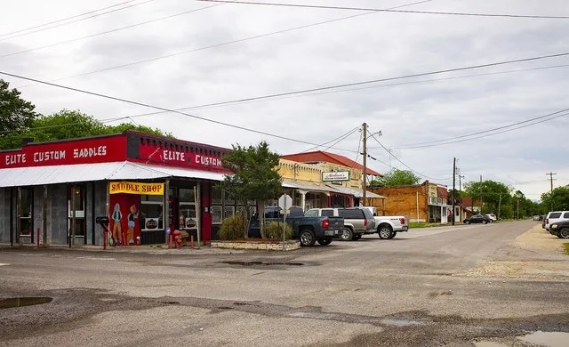 Downtown Tioga, Texas