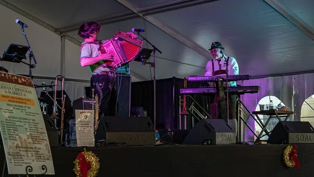 USA - Texas - Tomball - German Christmas Market - Alex Meixner Band