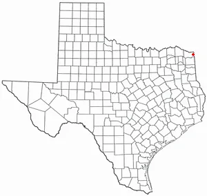 Adapted from Wikipedia's TX county maps by Seth Ilys.