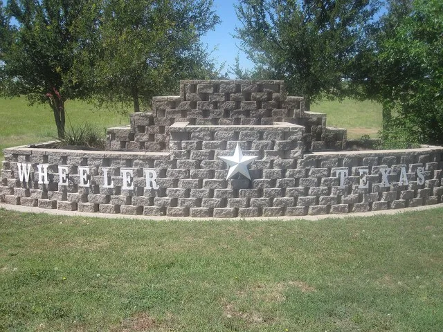 I took photo with Canon camera in Wheeler, TX.