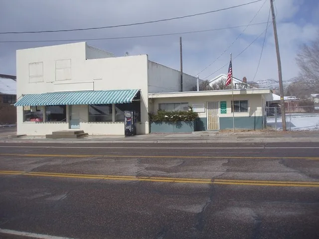 The town office of Aurora , Utah , United States .