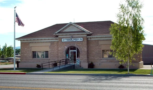 Town Hall in Centerfield, Utah -- June 2005, Nikon D70, Cory Maylett