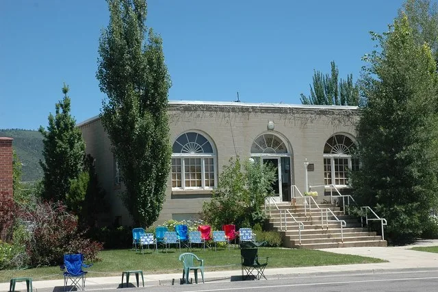 Fairview City Hall, a historic building in Fairview , Utah , United States .