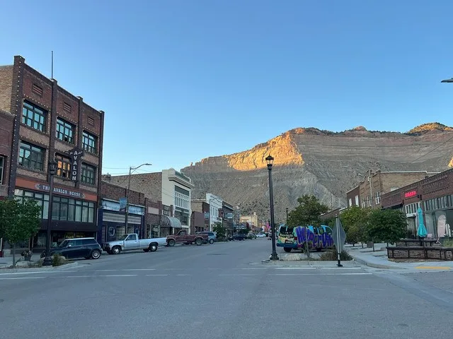 Helper Main Street looking North, September 2023