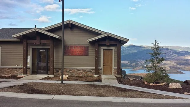 Hideout Town hall, located in Hideout, Utah