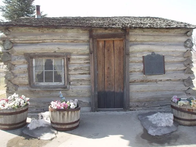 Historical cabin in Wellington, Utah
