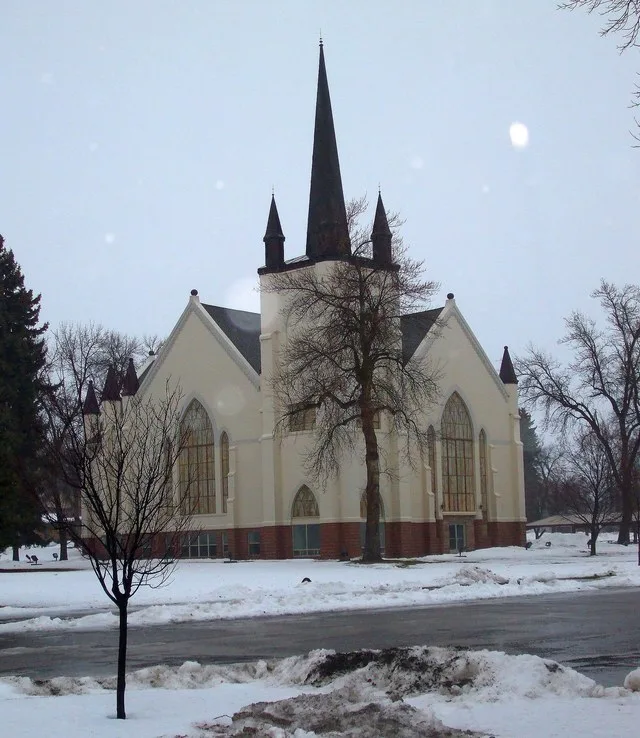 The Wellsville Tabernacle, an early Latter-day Saint meetinghouse in Wellsville , Utah , United States .