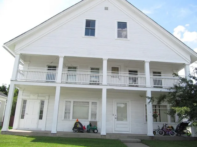 LP Jenne Block (aka Kidder Block), Derby Center, Vermont. This is an image of a place or building that is listed on the National Register of Historic Places in the United States o...