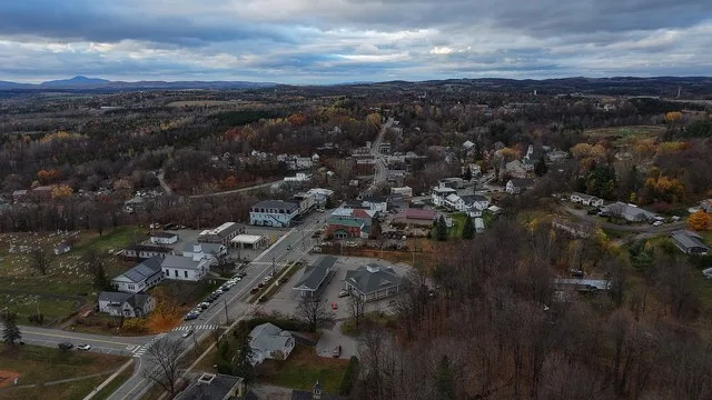Derby Line, VT, from the south