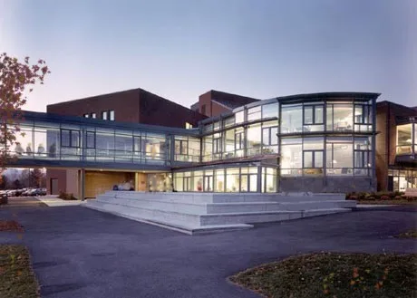 The Library and Learning Center at Johnson State College.