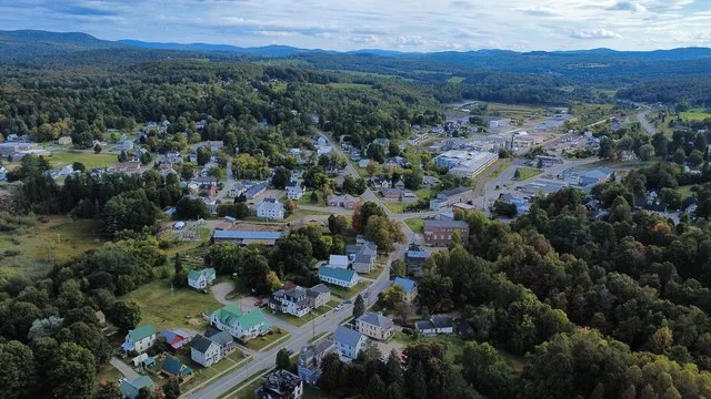 Orleans, VT, from the north