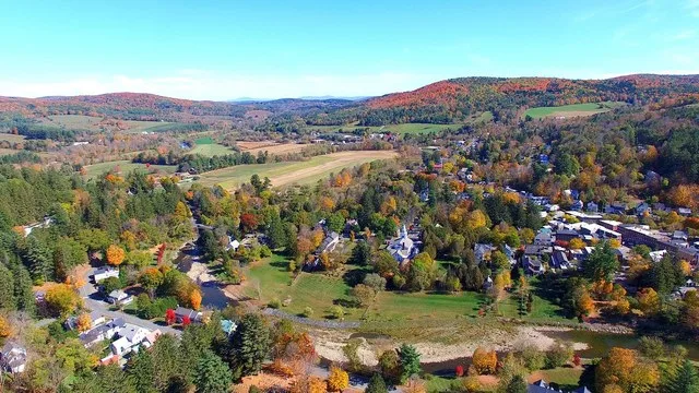 Woodstock Vermont Foliage