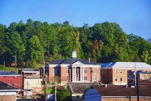 Clintwood, Virginia, United States, viewed from McClure Avenue.