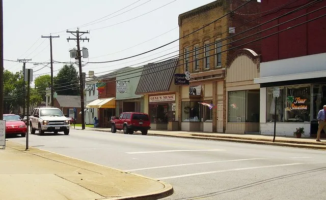 downtown Emporia, Virginia
