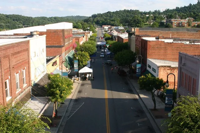 City of Galax, Virginia, Main Street.