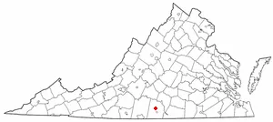 Adapted from Wikipedia's VA county maps by Seth Ilys .