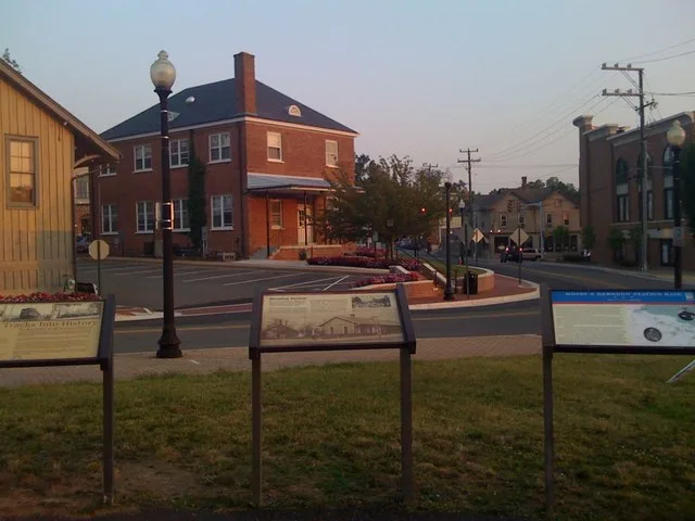 Historic area of Herndon Virginia