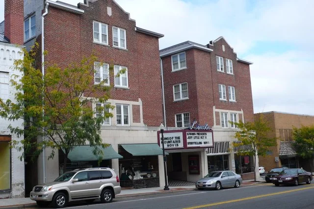 This is the restored Lincoln Theatre on Main Street in Marion, Virginia.