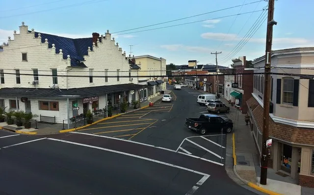 The Town of Purcellville, Downtown District (21st Street and Main Street), taken November 3, 2014