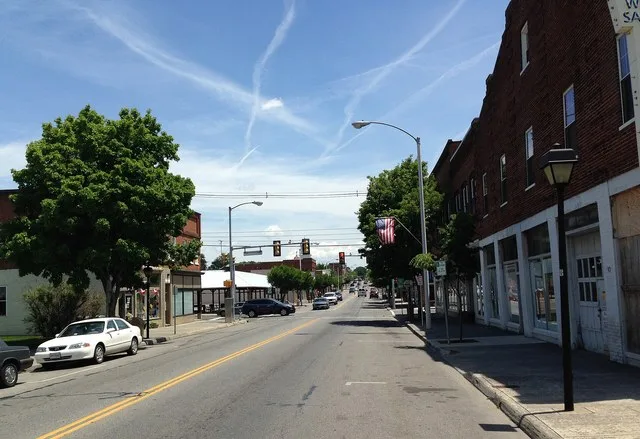 Main Street in Salem, Virginia