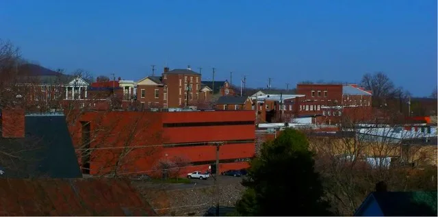 Partial View of the Town of Stuart, Virginia