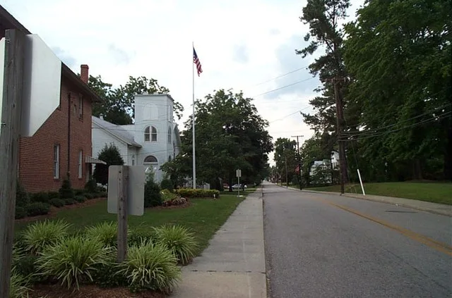 Main Street in Wakefield, Virginia