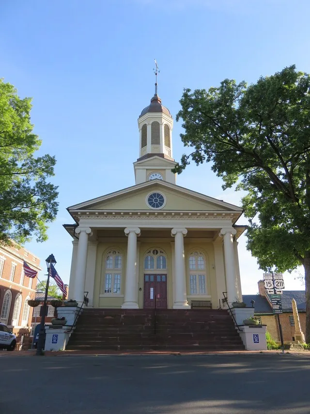 Fauquier County Courthouse in Warrenton, Virginia in 2020