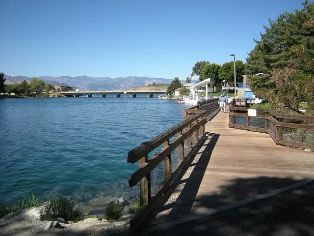 Riverwalk, Riverwalk Park, Chelan, Washington.