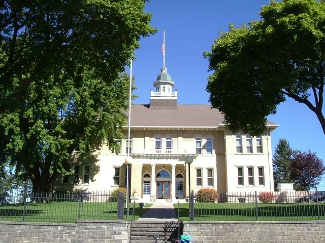 Lincoln County court house, Davenport, WA.