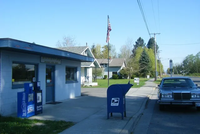 Nooksack city post office, in Washington state