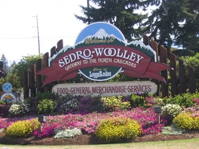Picture taken Summer of 2005. One of the many signs in Sedro-Woolley, WA. my grandma lives here