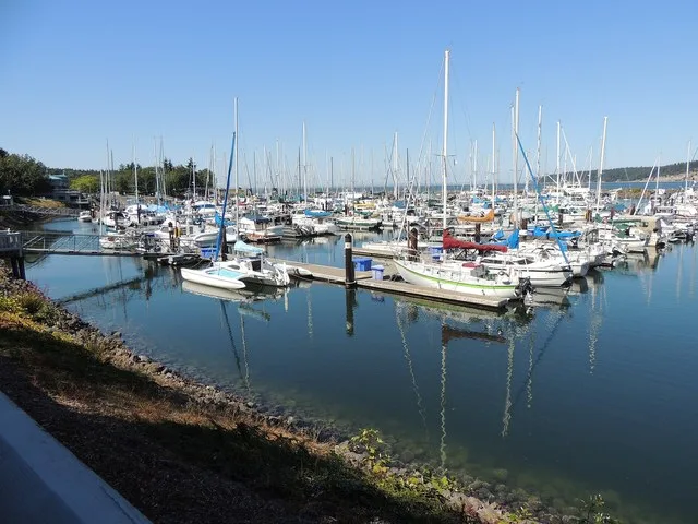 The John Wayne Marina in Sequim Washington