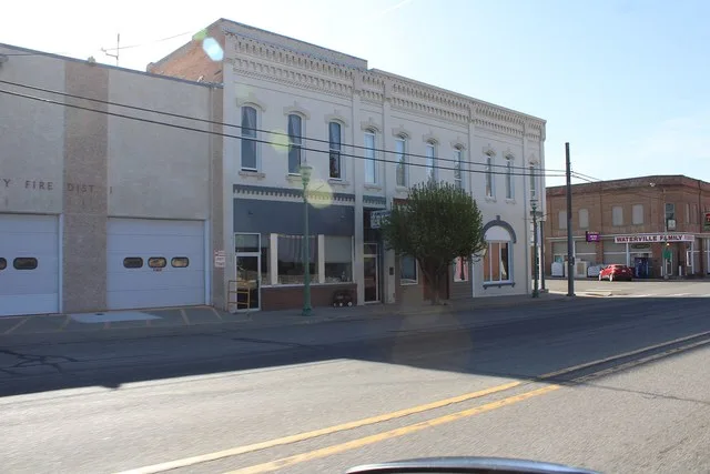 City Hall and Lodge Hall in Waterville, Washington.