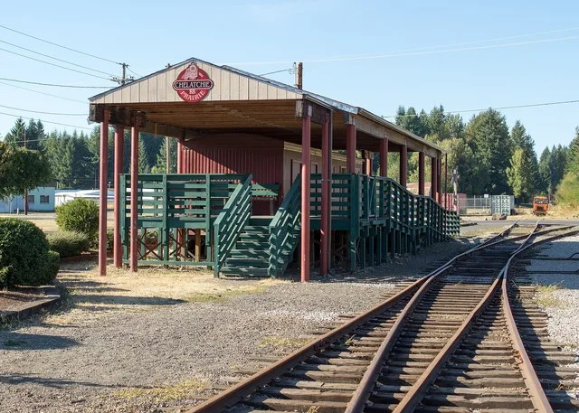 Chelatchie Prairie Railroad Station in Yacolt, WA