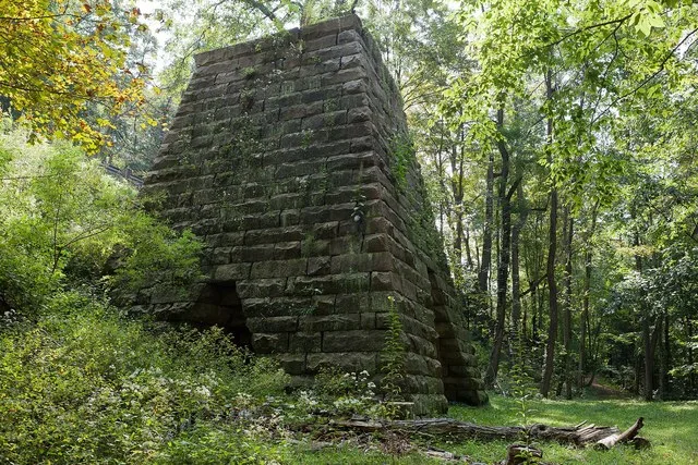 Virginia Furnace (north face), WV 26, along Muddy Creek Albright