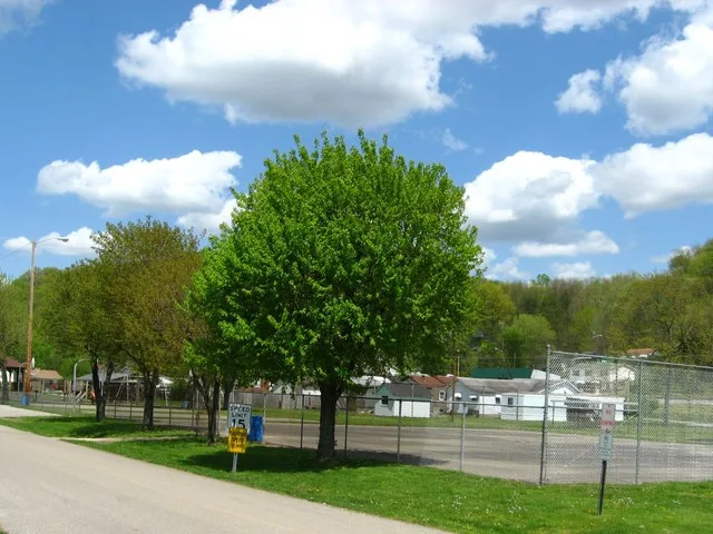 Photo of the city park in Bancroft, West Virginia