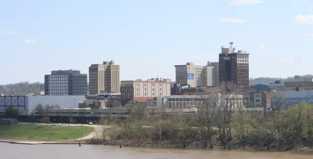 Huntington WV skyline picture