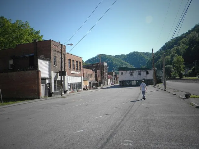 Iaeger West Virginia Street Scene