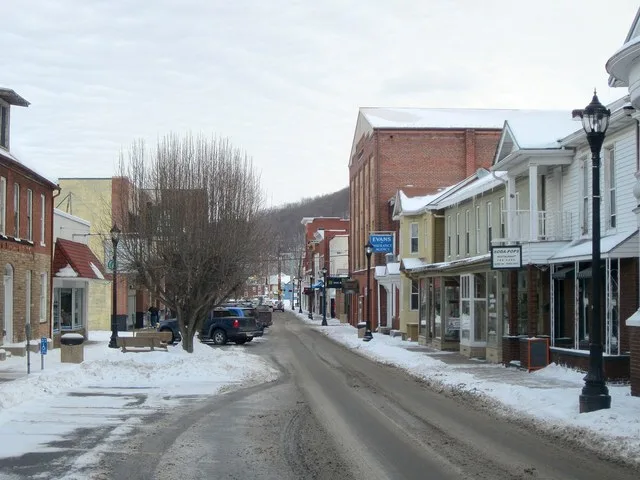 Downtown in January 2014