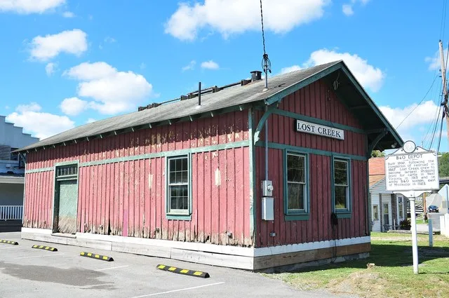 Lost Creek Baltimore and Ohio Railroad Depot, Main St., Lost Creek Rd., and County Route 48 Lost Creek