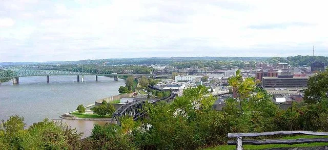 View of Parkersburg, West Virginia