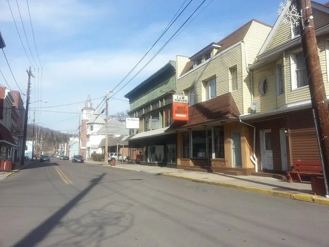 view of downtown Piedmont, WV